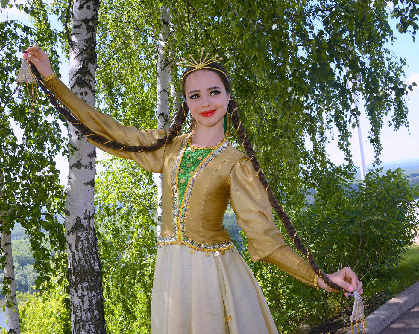 Башкирская красавица.