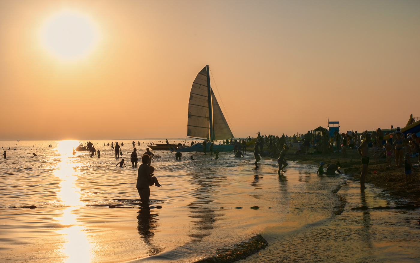 Жаркий вечер