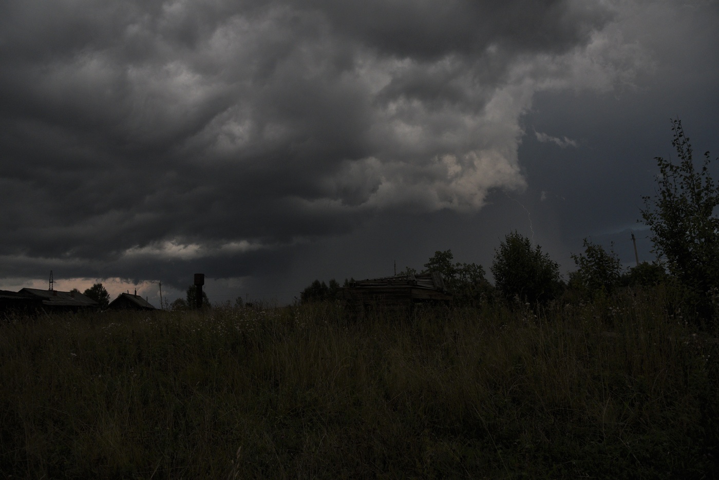 Грозный вечер ...
