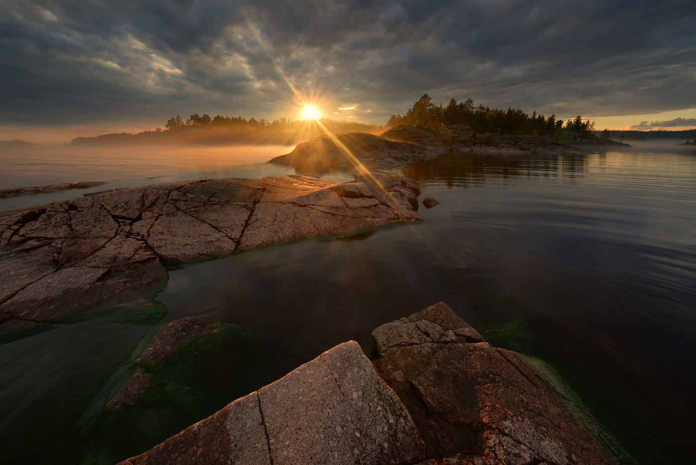 Ладожские закаты....