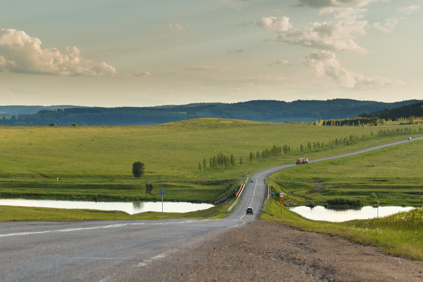 Мост через реку Юрюзань