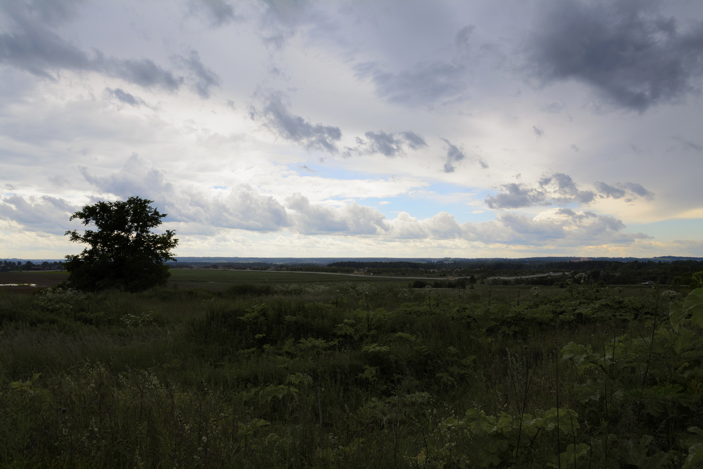 пейзаж с облаками