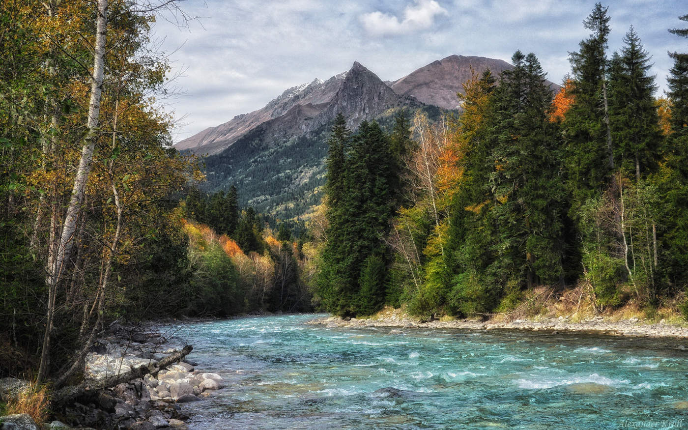 Осень на Большой Лабе...