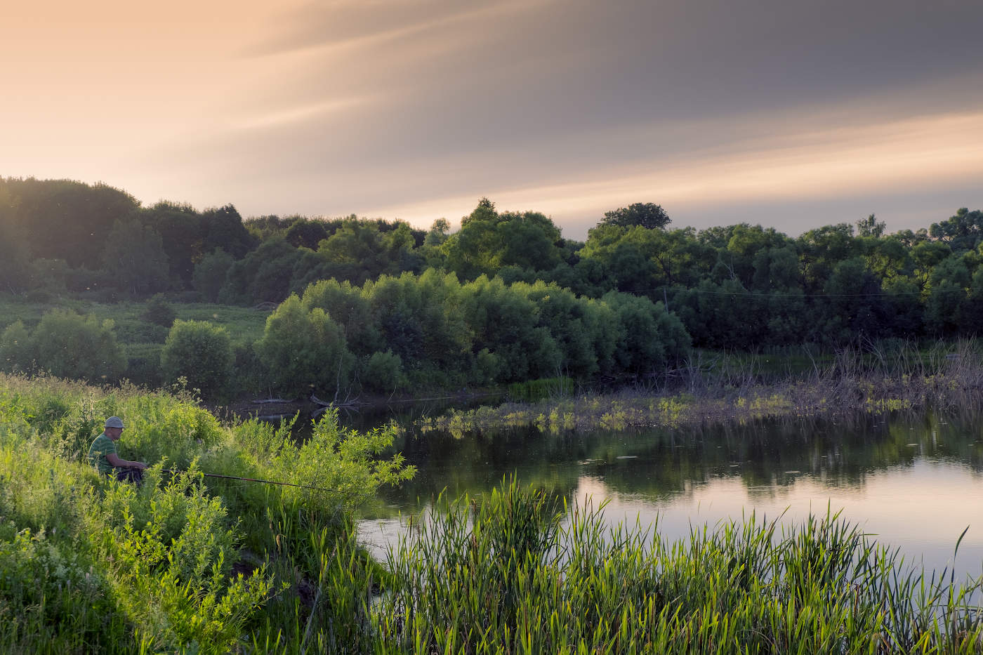 Рыбалка на вечерней зорьке