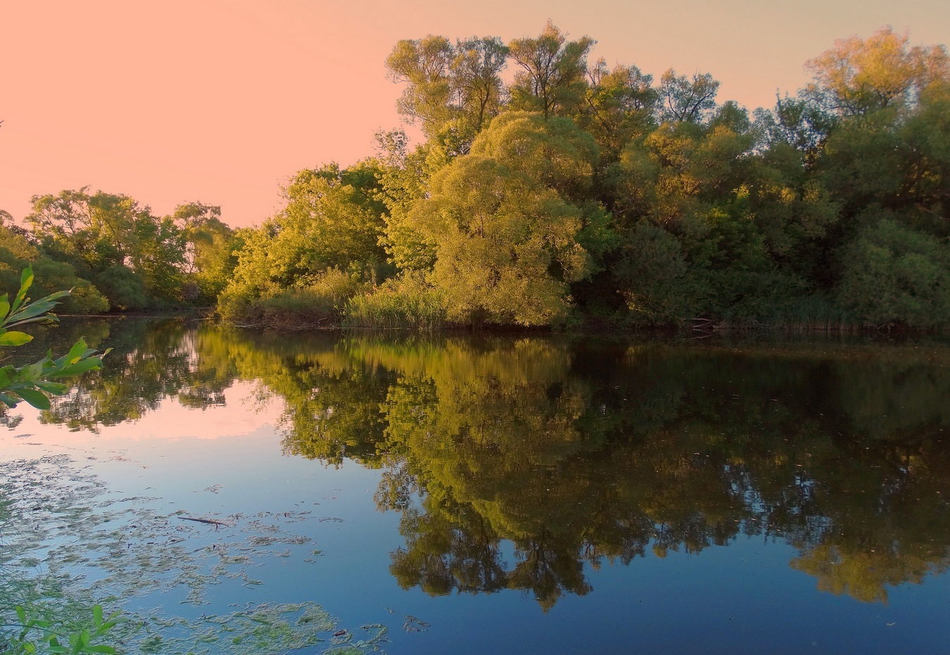 Тихий вечер на реке