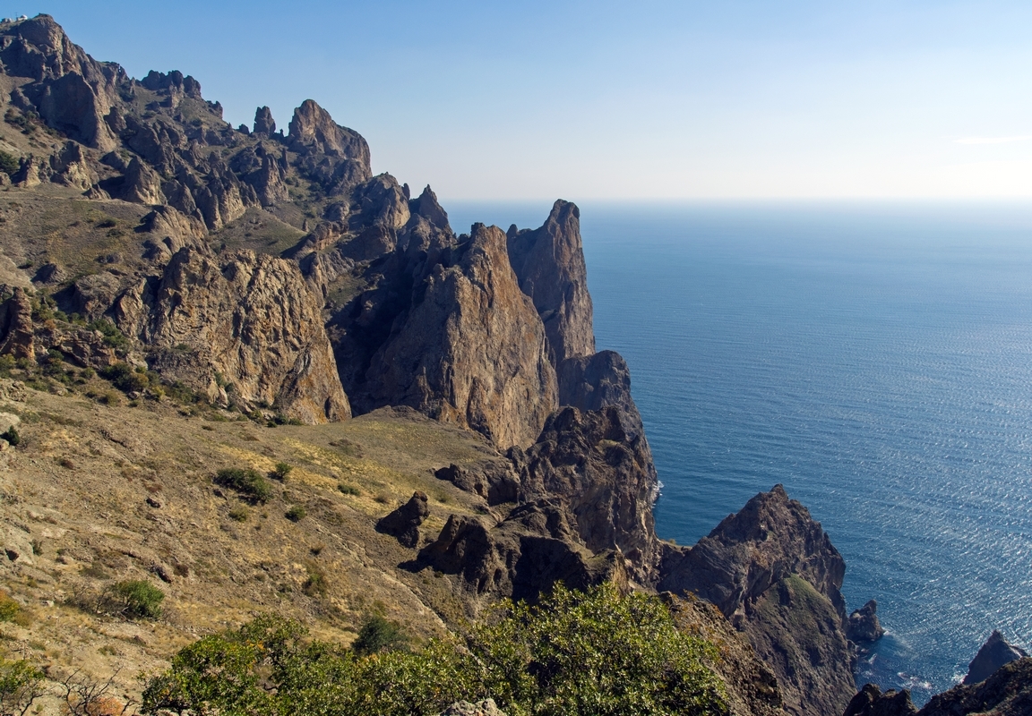 Крым. Кара Даг. Город мёртвых.