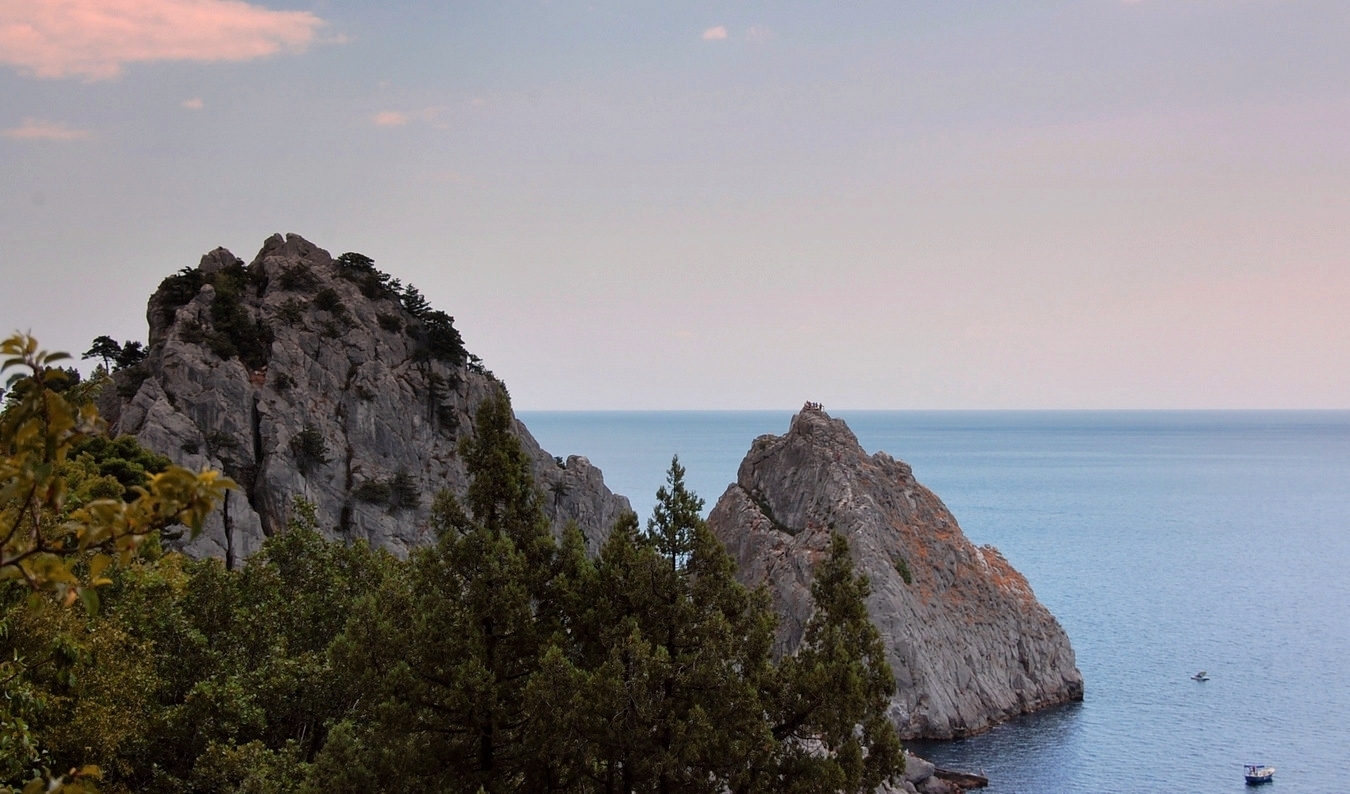 Вечер на море