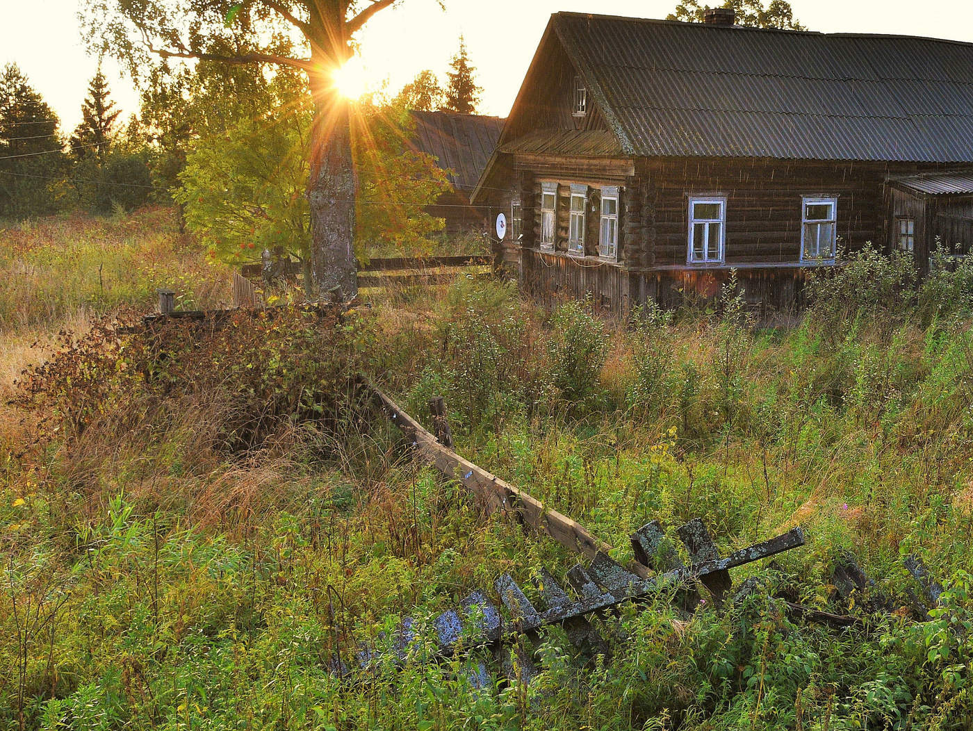 К вечеру распогодилось ...