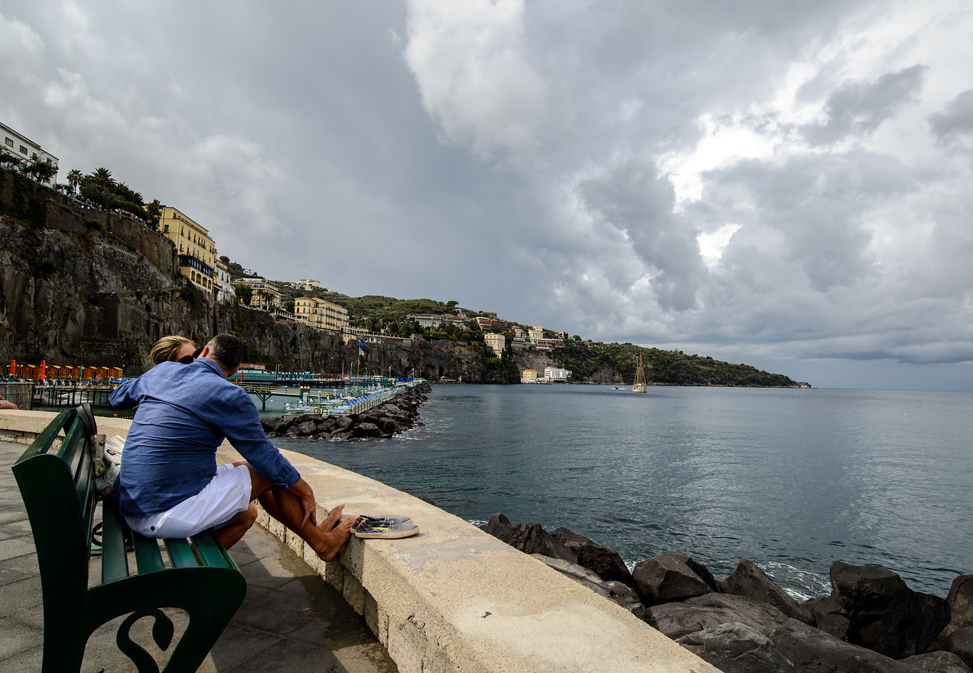 Сорренто. На набережной