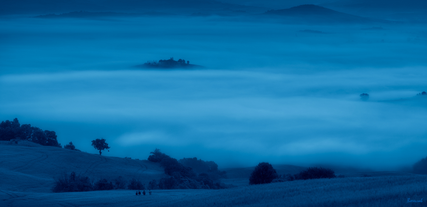 Синие туманы...