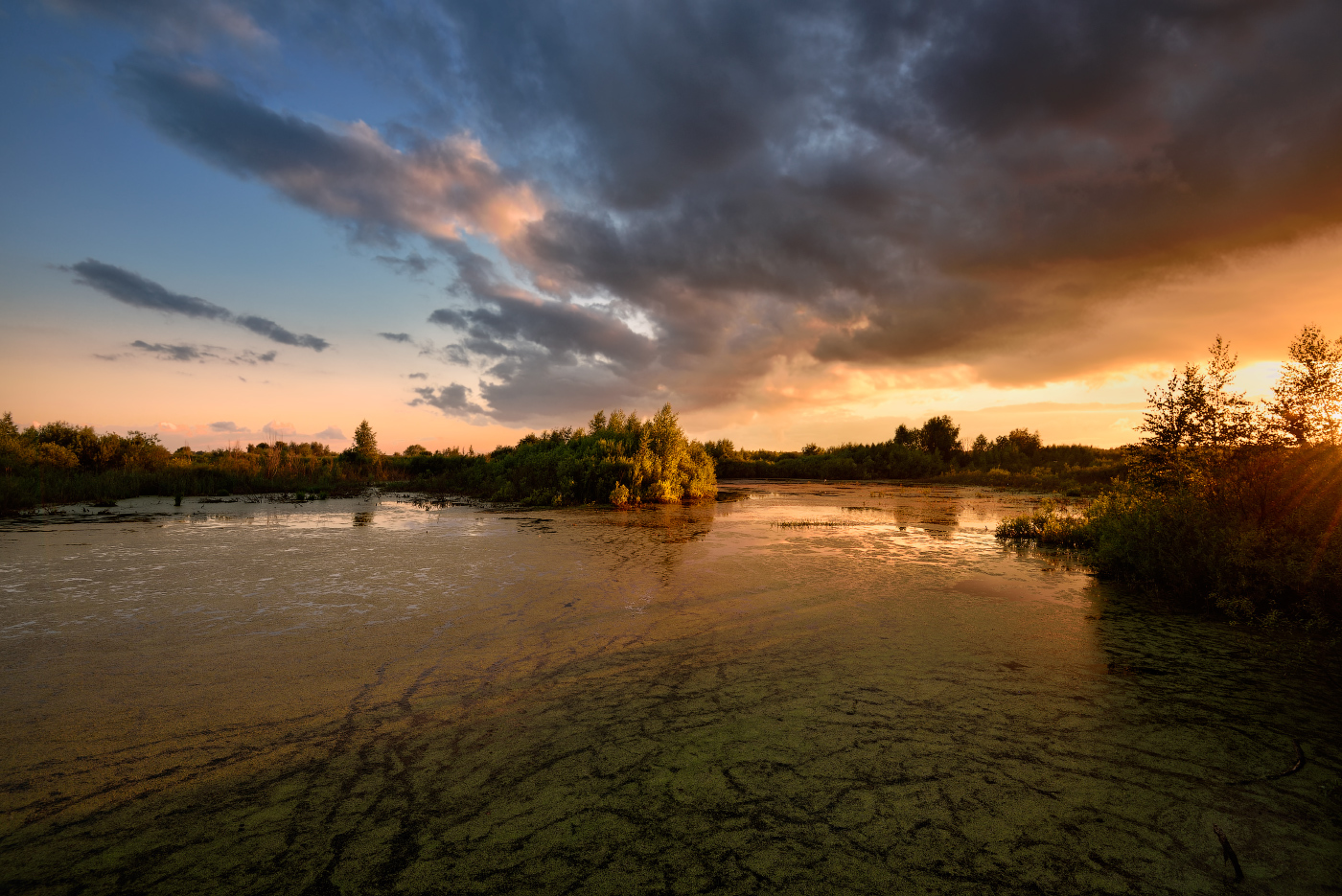 вечерние контрасты