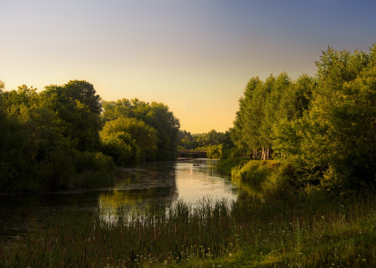 Провинциальный летний вечер