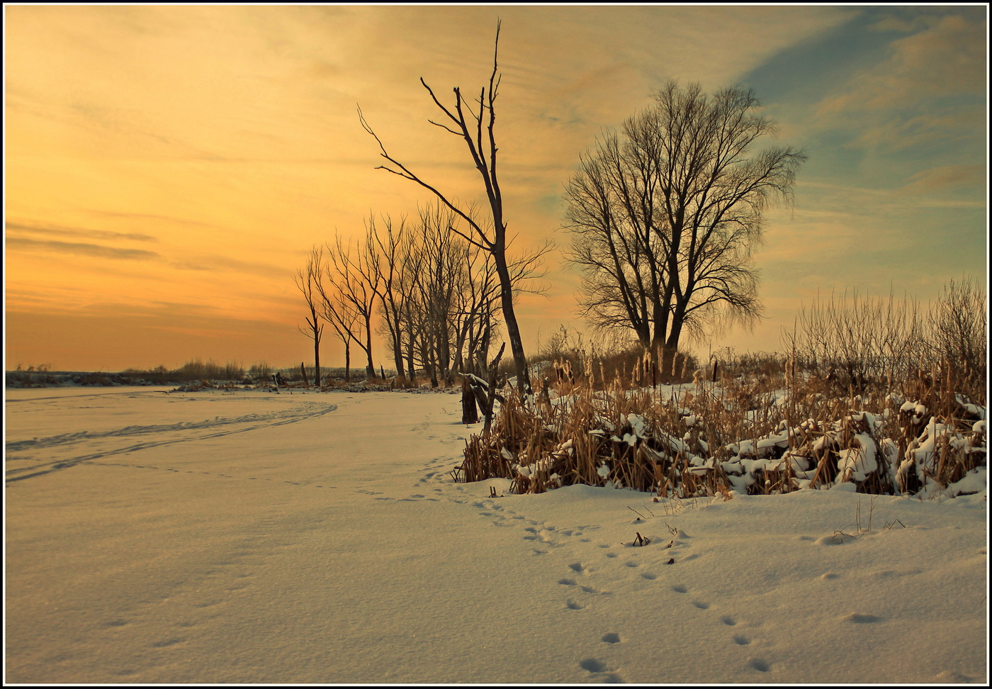 зимний вечер