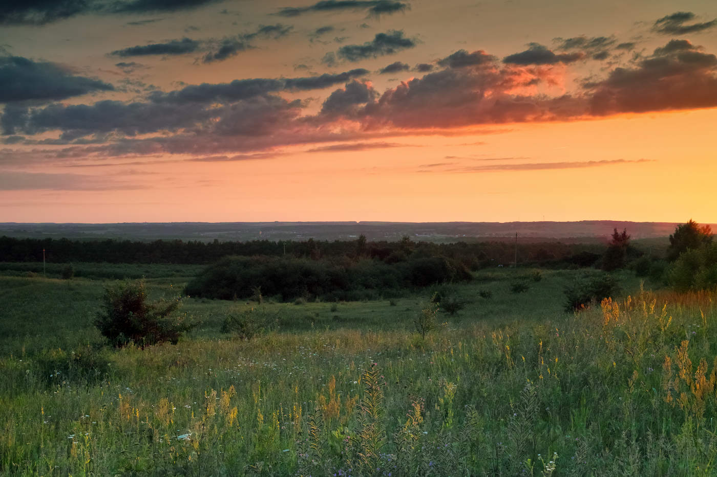 Косой луч заката