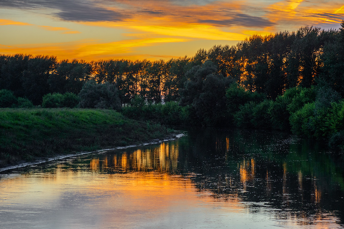 Время к ночи...
