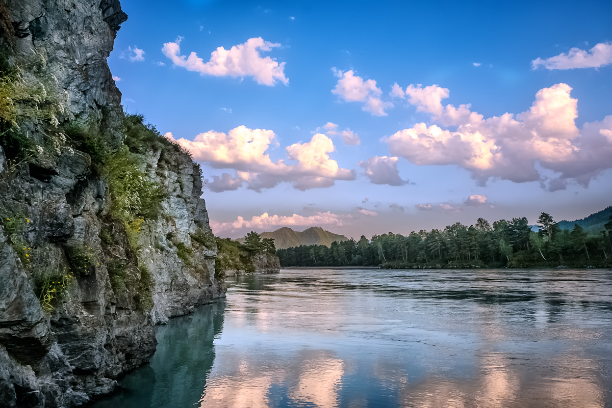 скалы катуни