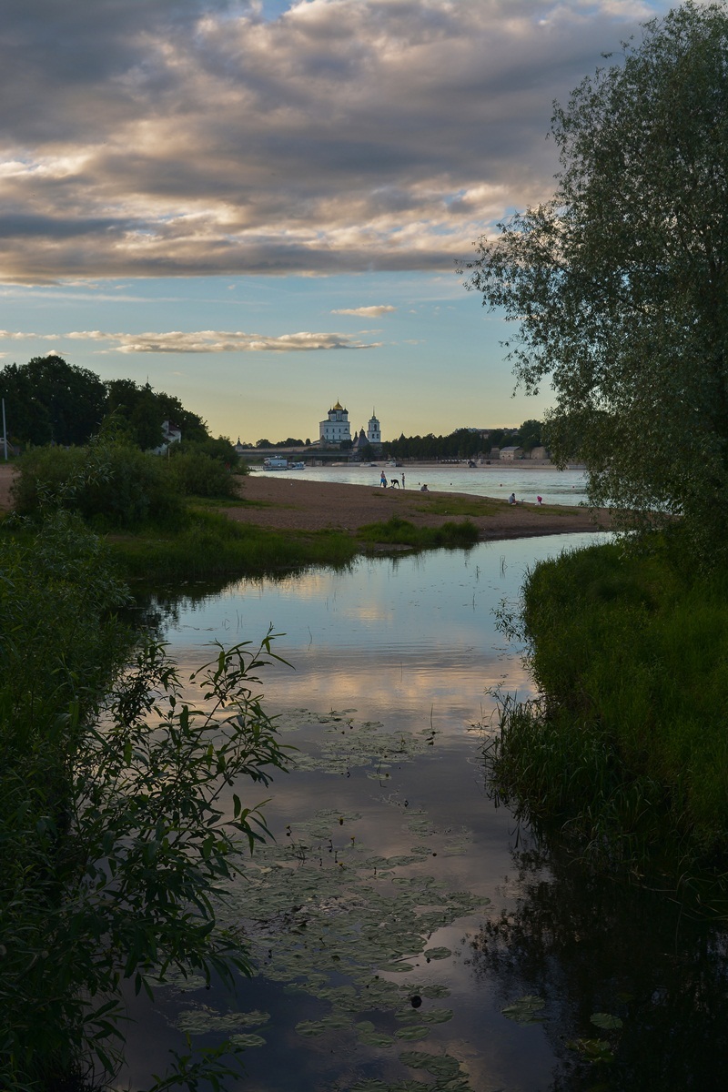 река Великая. Псков