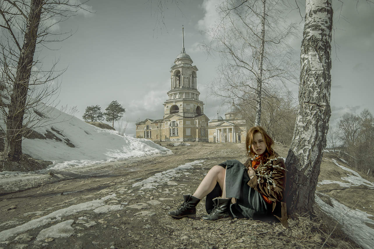 На Вербное ....