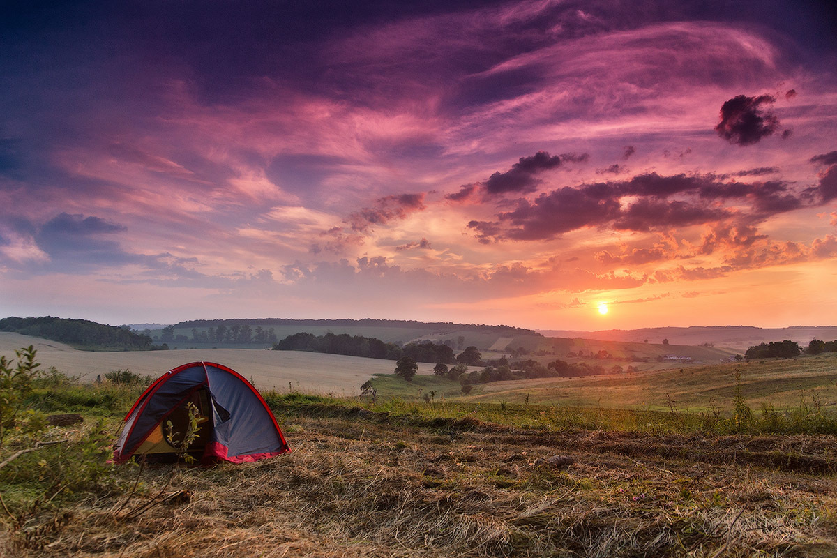 Вечер в Прикарпатье