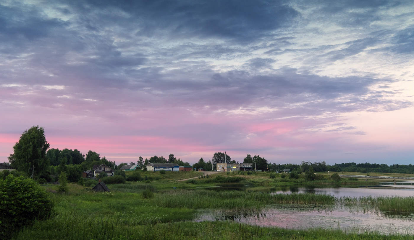 Вечернею порою на Селигере