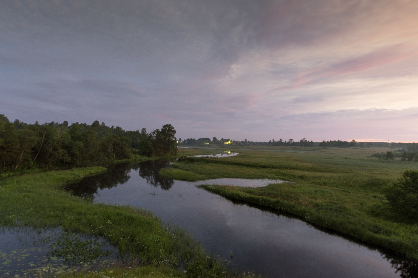 Розовеющие небеса как предвестник рассвета
