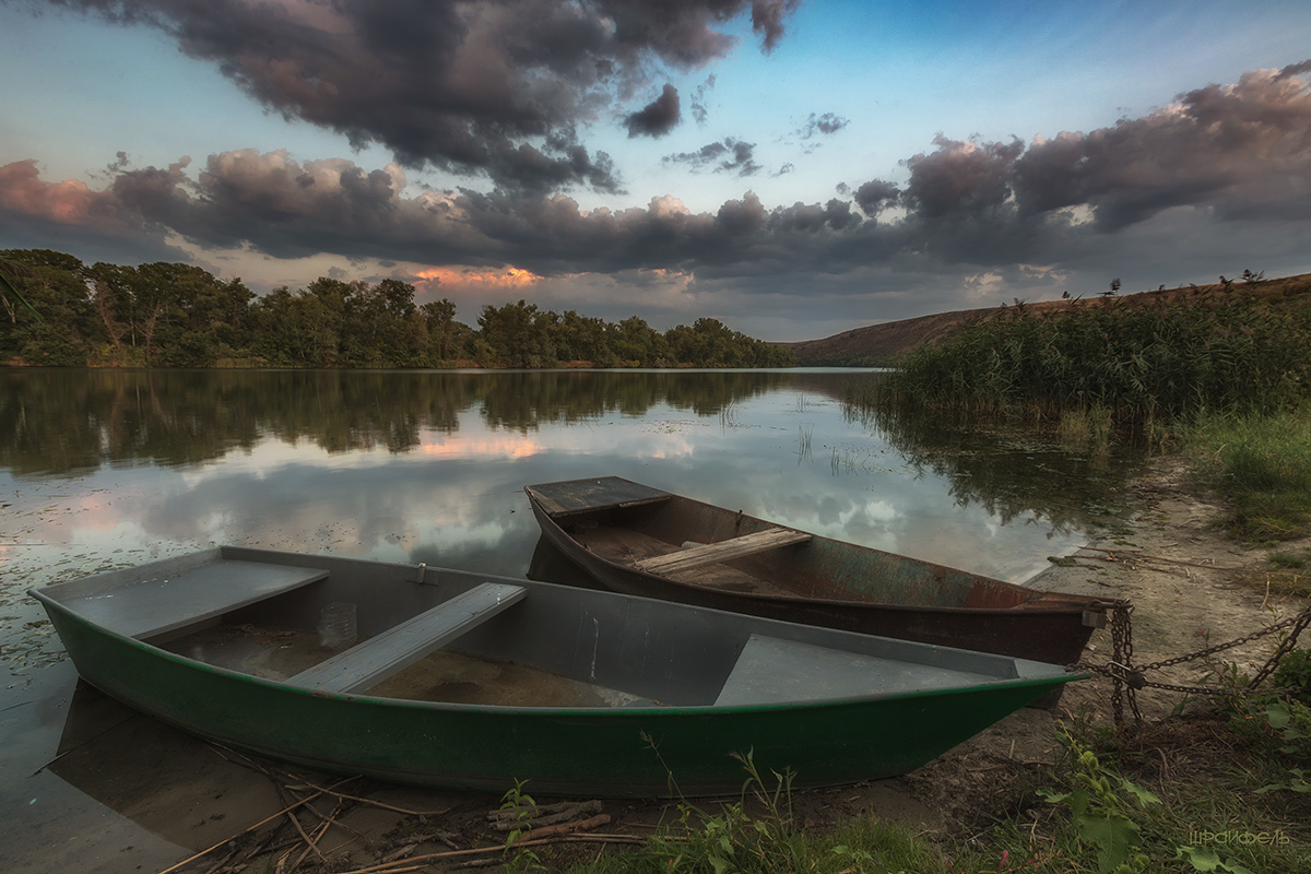 Вечер 28 августа у хутора Хоботок