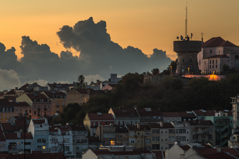 предрассветная гамма цветов