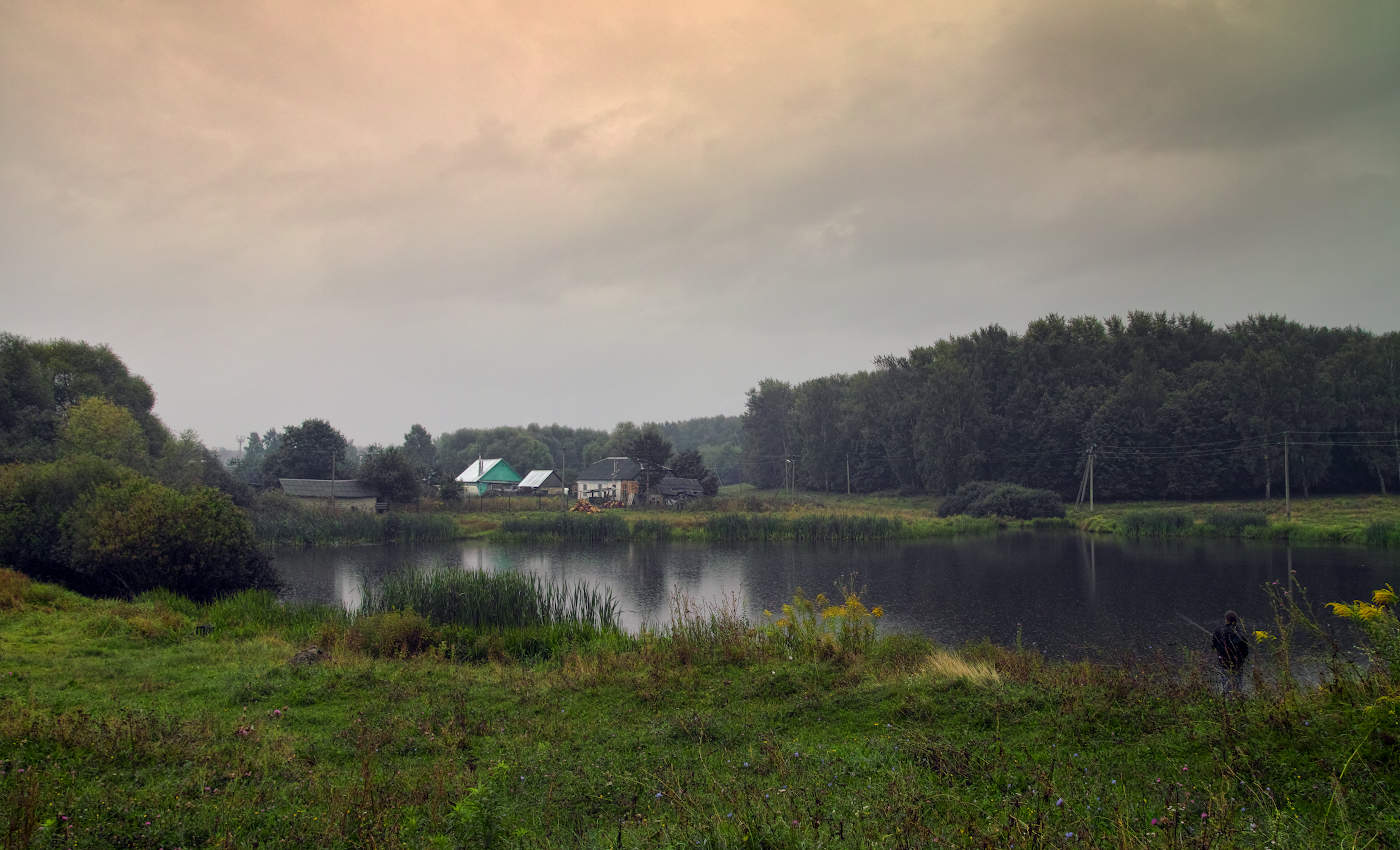 Дождь рыбалке не помеха