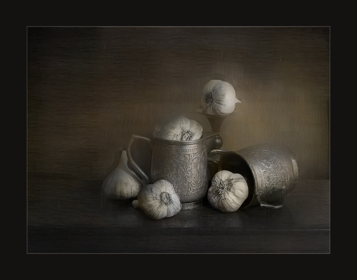 пять головок чеснока