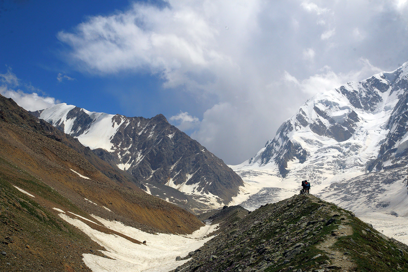 Но гребне морены
