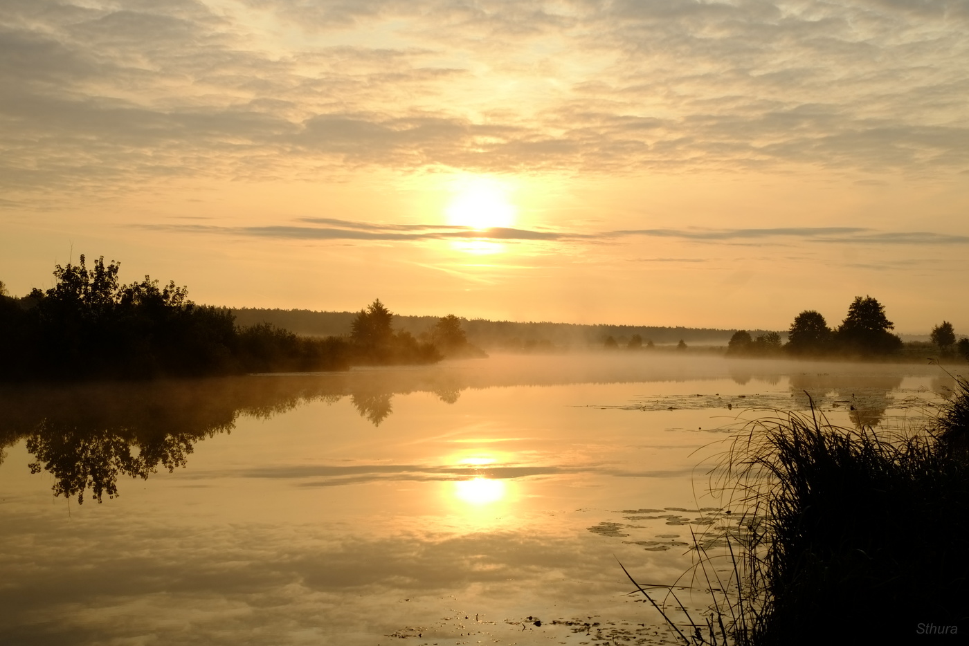 Осеннее утро.