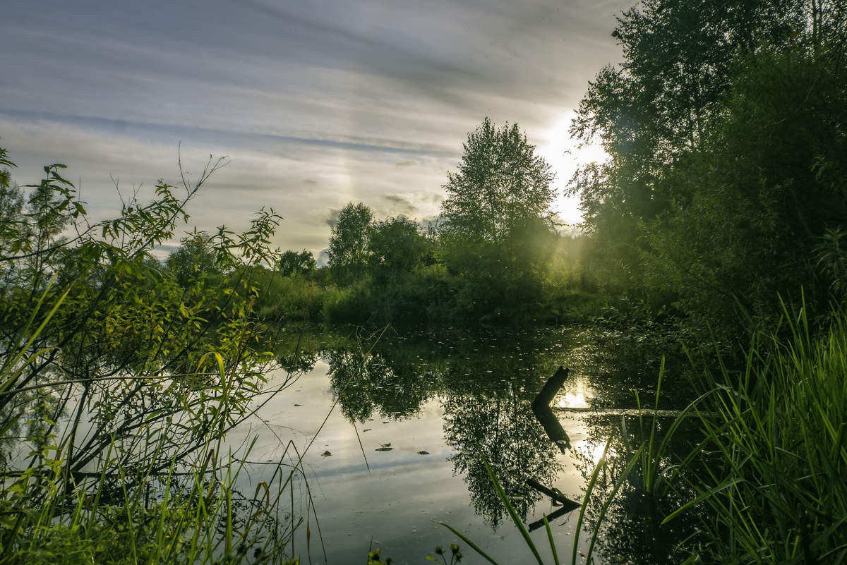 Вечернее озеро