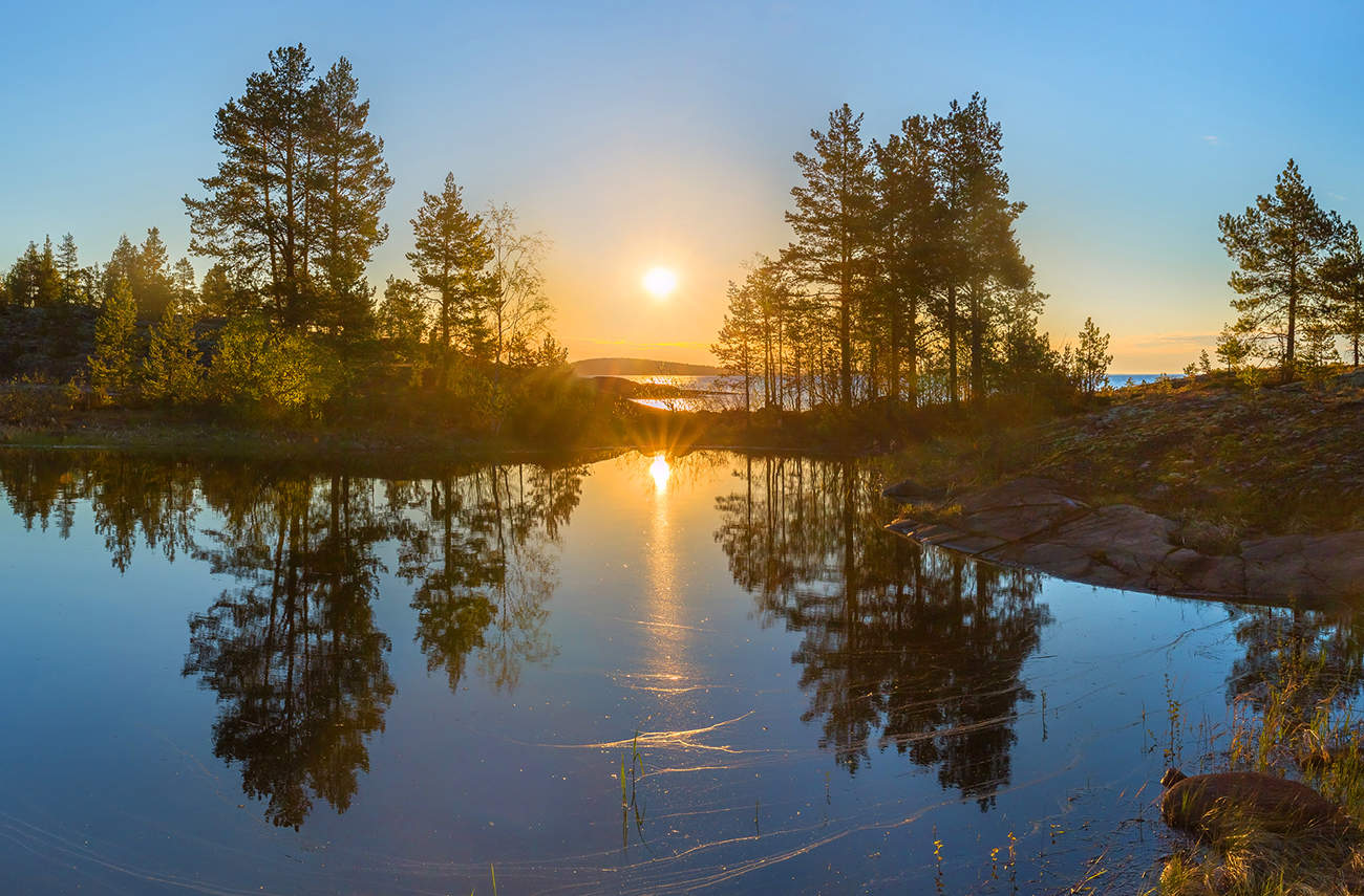 Утреннее солнце