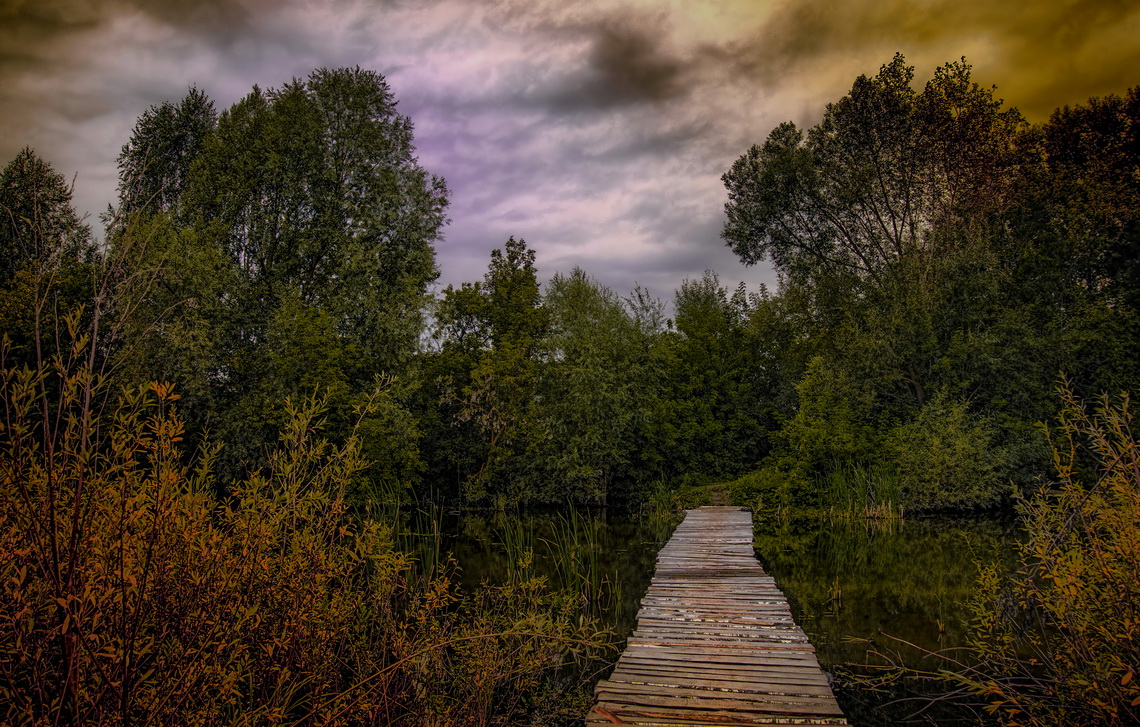 Вечером через Сундырьку