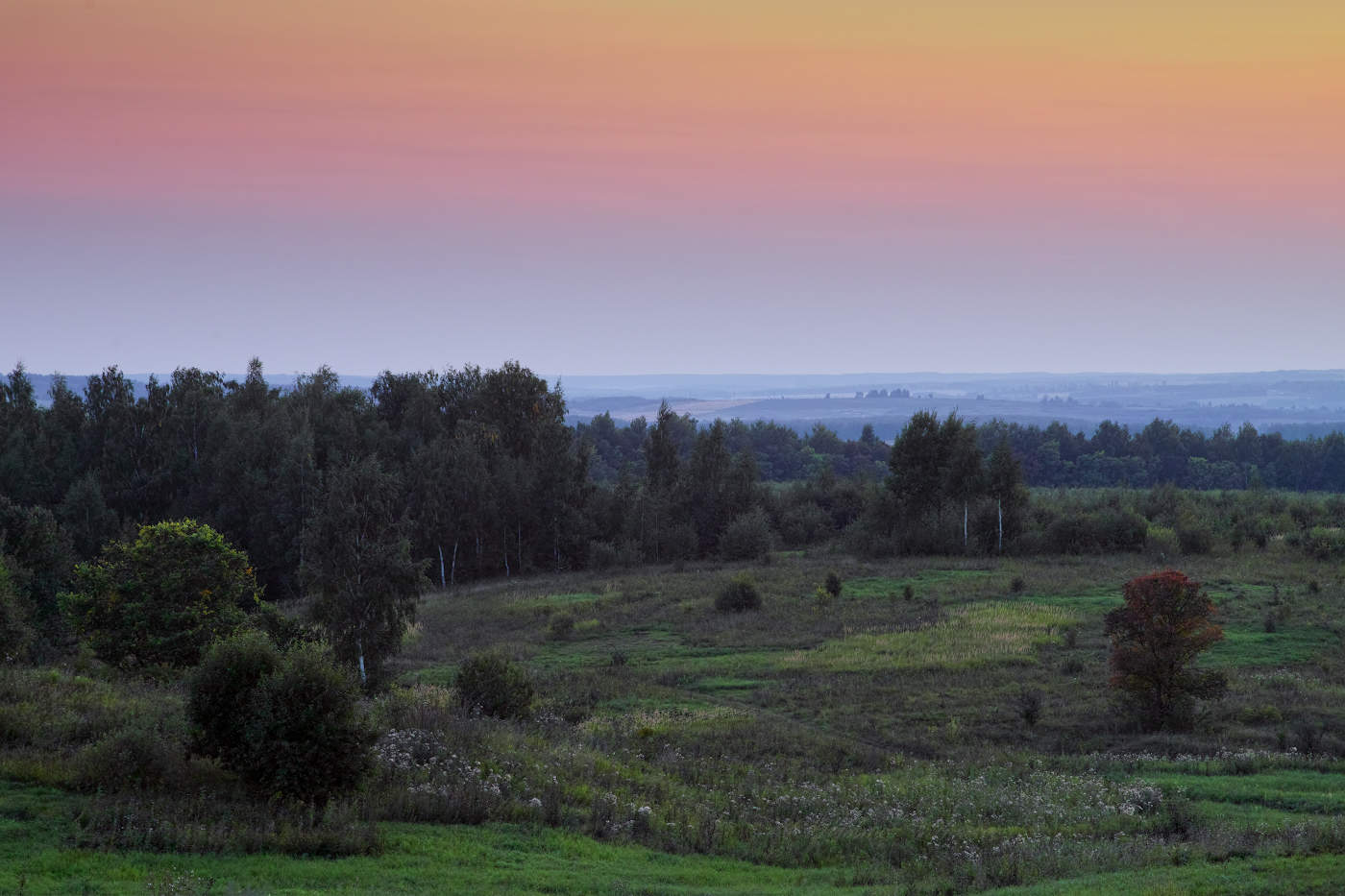 Закатные краски осени