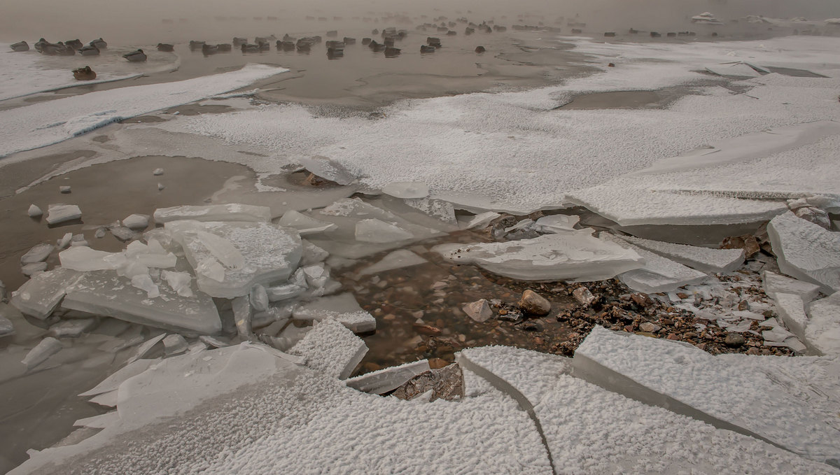 Зимний полдень...