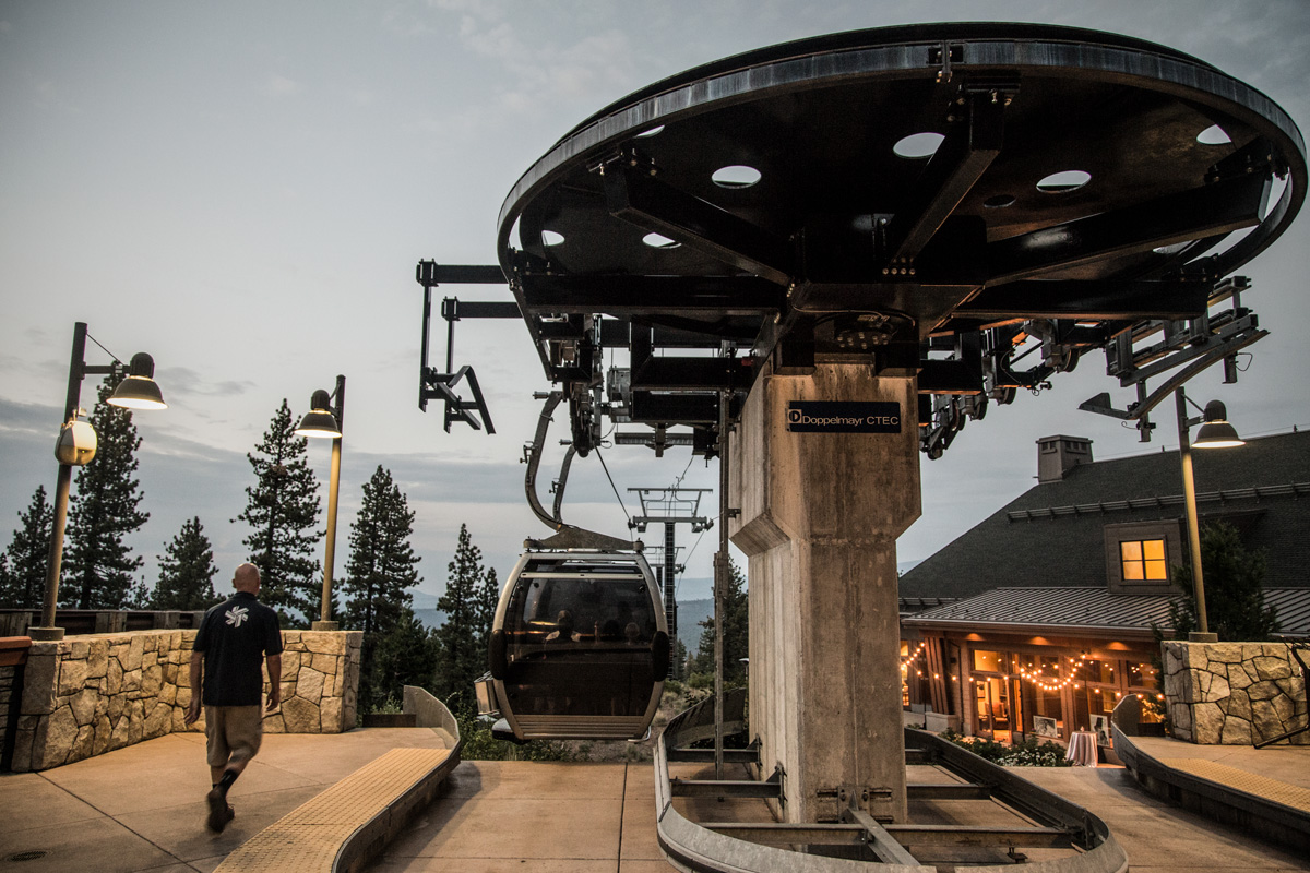 Прибытие подъёмника