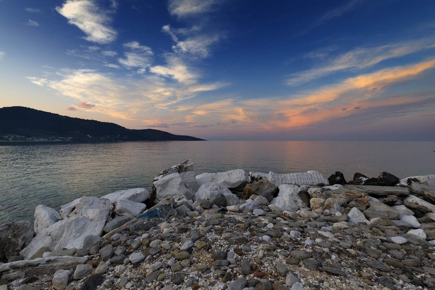 Закат на мысе