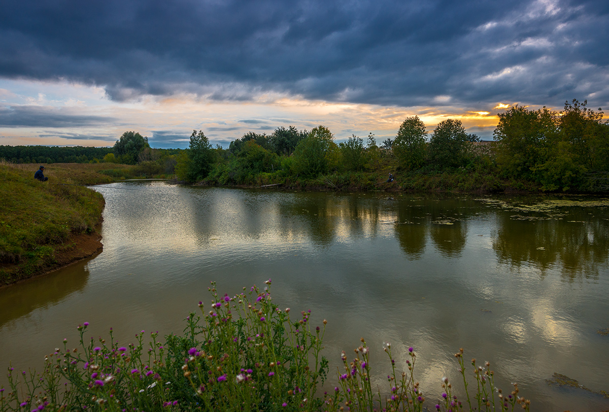 Вечерний лов...