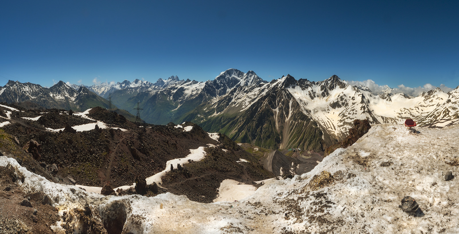 С южных склонов Эльбруса