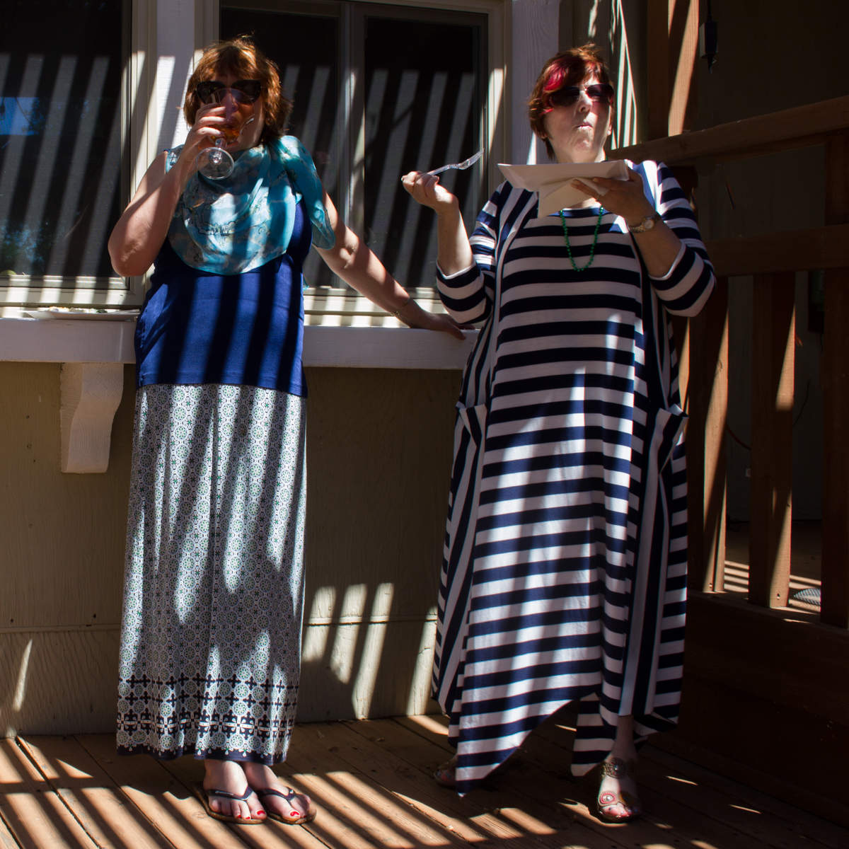 Полосатый фуршет