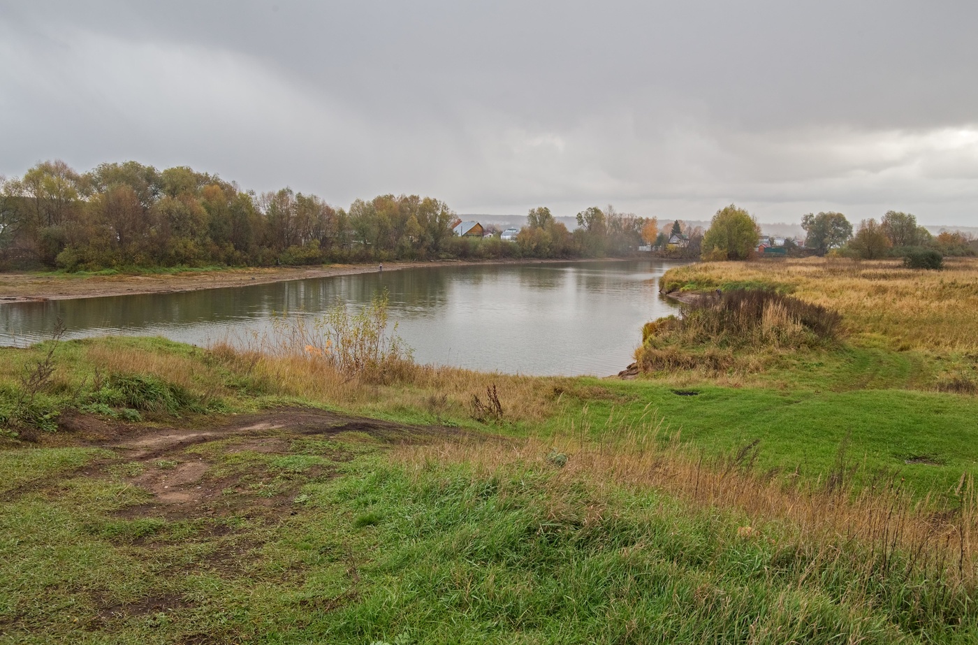 на реке Казанке