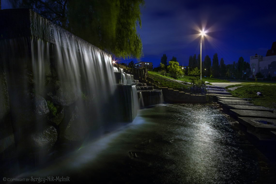 Холодный городской душ