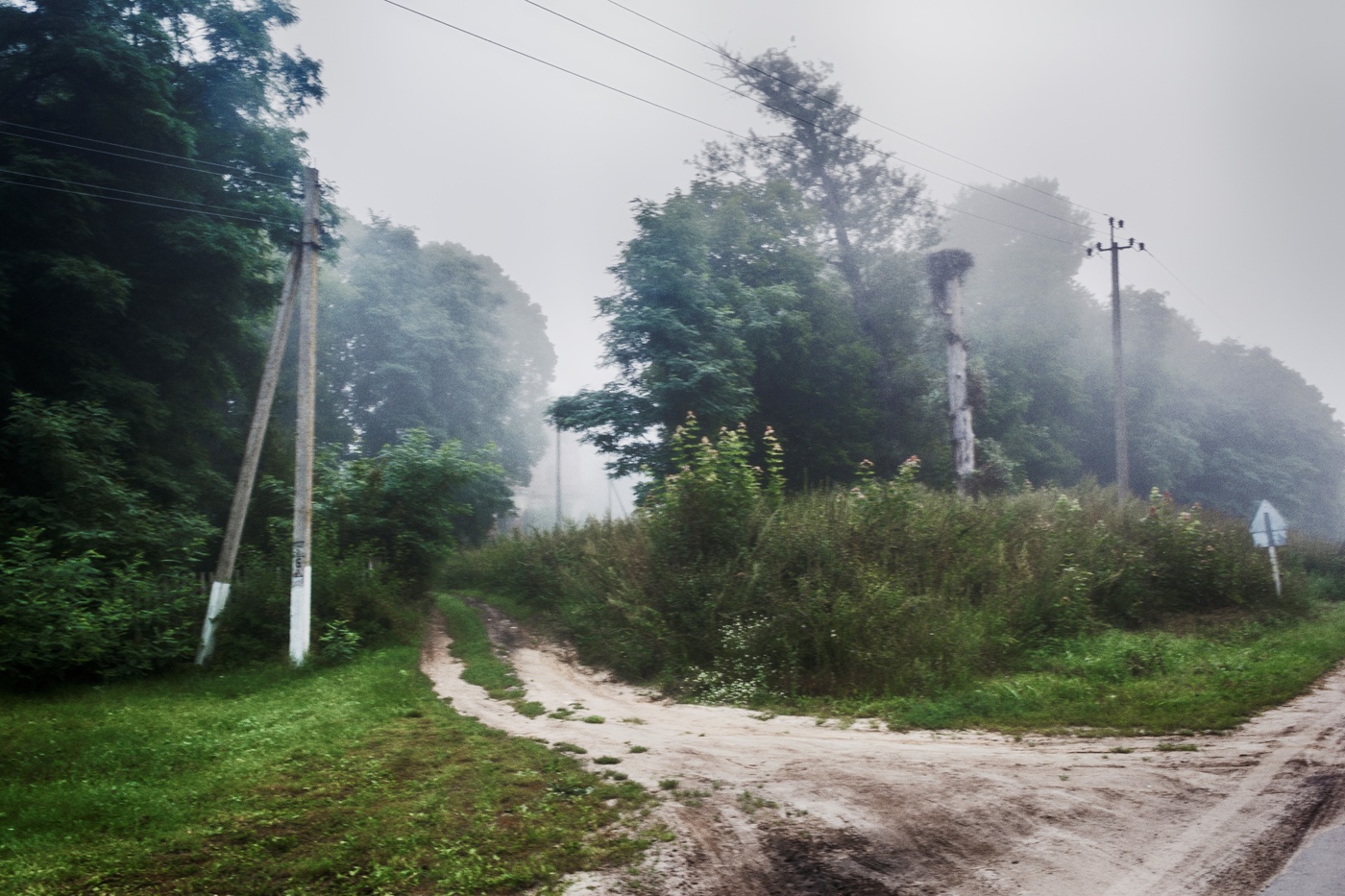 Утро туманное.