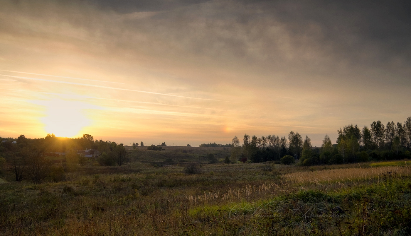 Рассвет на краю деревни