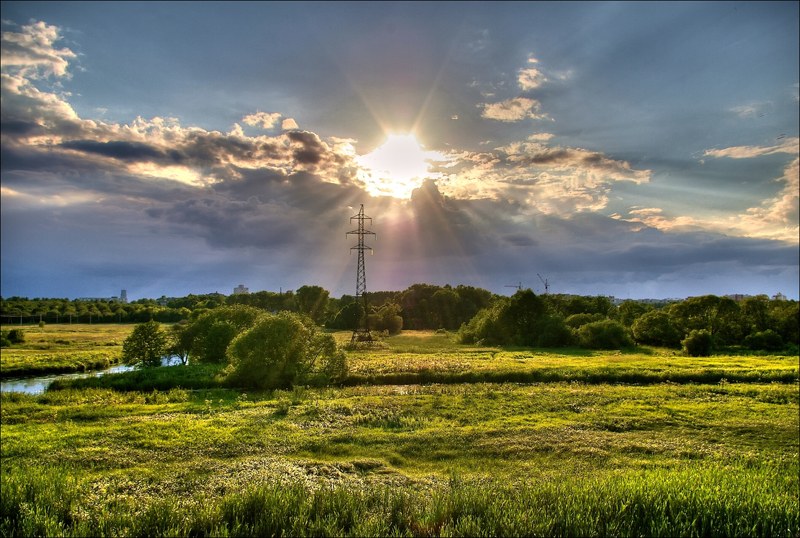 Краски уходящего дня..