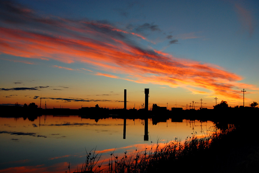 Почти зеркальное отражение