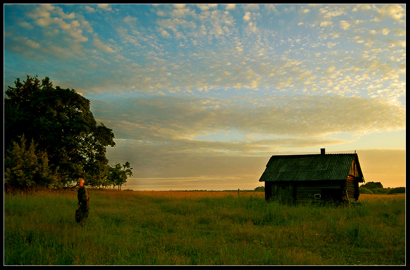 На рассвете