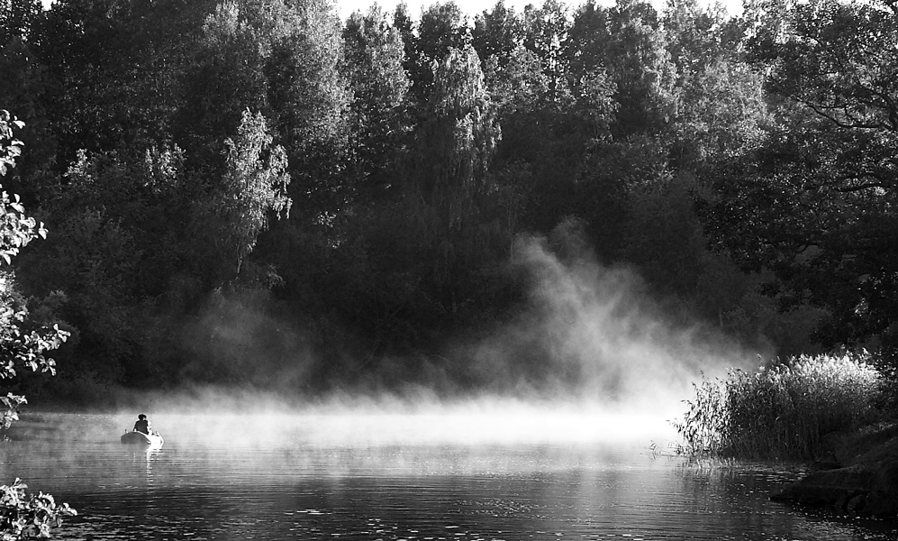 утренняя рыбалка...