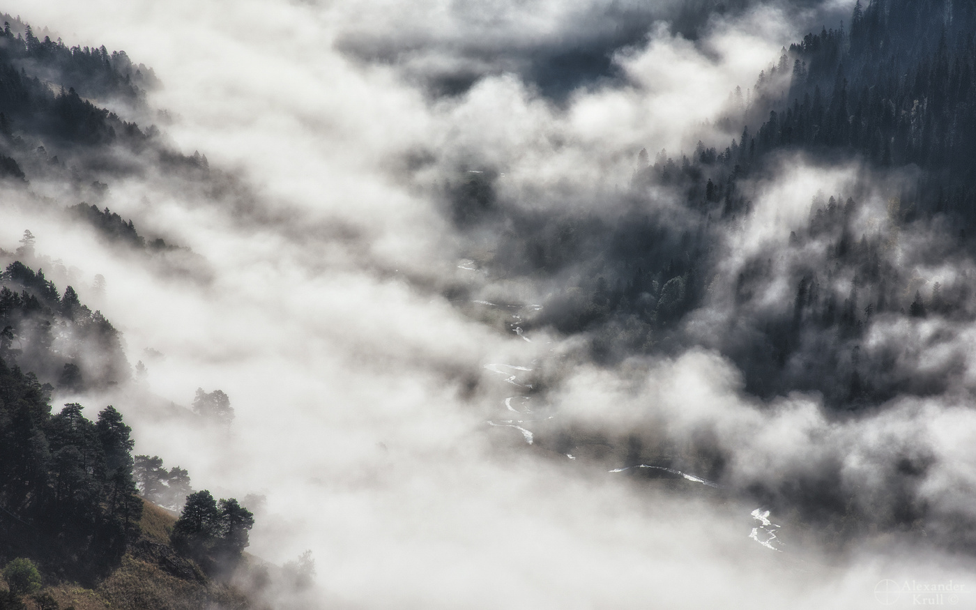 Туманное утро на Малой Дукке...